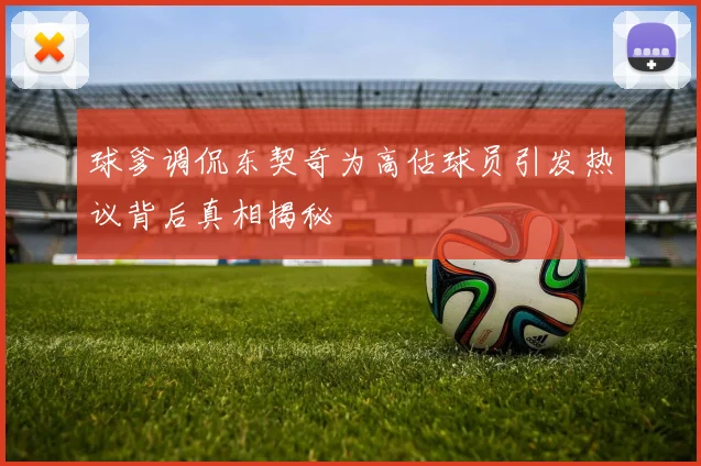球爹调侃东契奇为高估球员引发热议背后真相揭秘